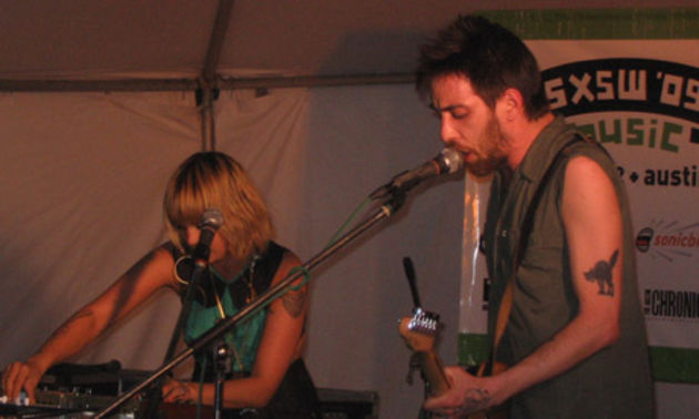 SXSW Blog Day Two: Love this city Husband and wife outfit, the Handsome Furs