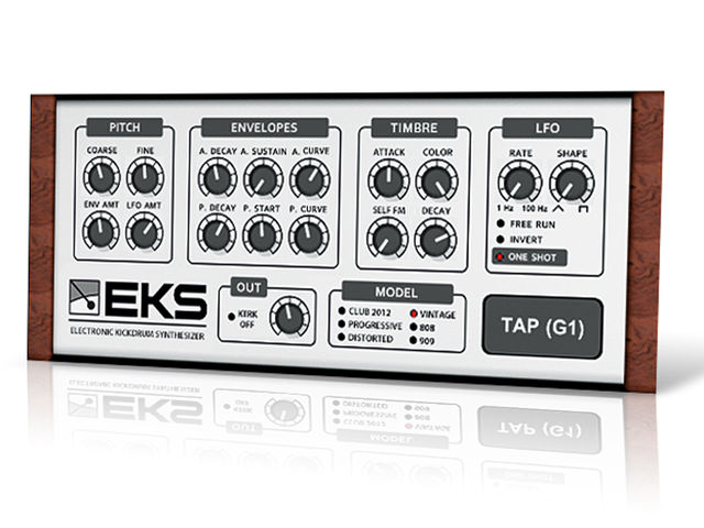 EKS Pro's user-friendly GUI makes creating kicks quick and easy.