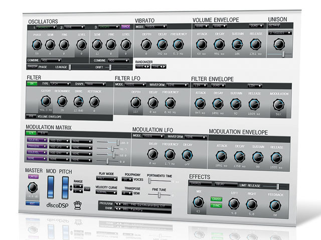 The discoDSP Corona's interface is functionally strong.