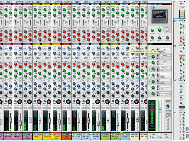Propellerhead Software Reason 6 That famous SSL modelled mixer.