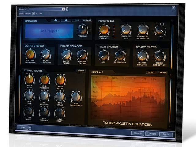 AkustiX Enhancer's six effects need careful handling to bring the best out of them.