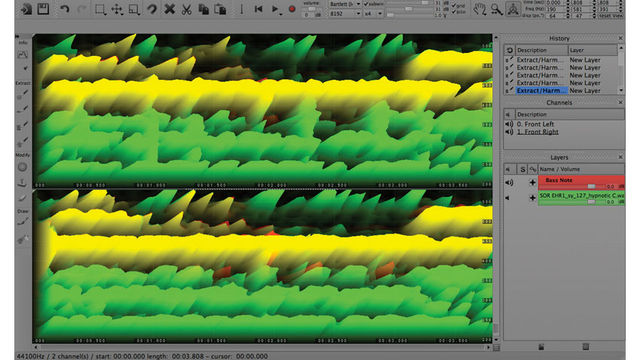 3D Displace A good graphics card will help you to take full advantage of SpectraLayers' 3D Displace feature