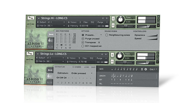 A good range of articulations are included, and all of them are loaded with each patch at the same time