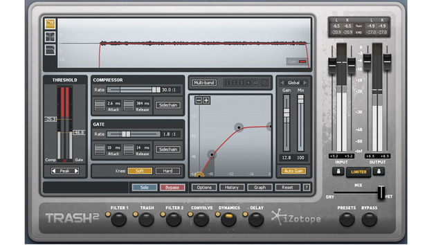 You still get six modules, headlined by the twin-stage Trash distortion processor