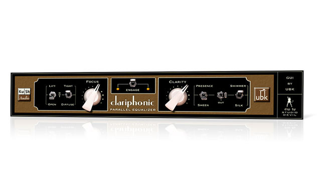 Clariphonic DSP can brighten up spoken dialogue, instrument tracks, busses and mixes in a truly unique way