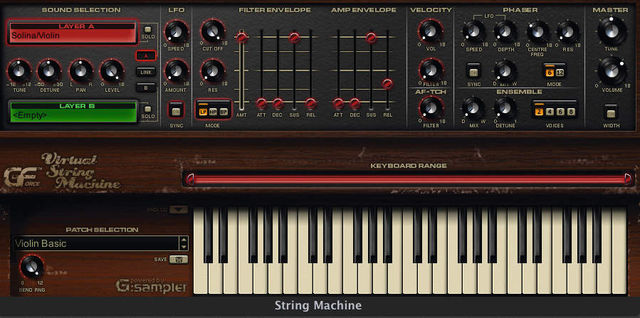 GForce Virtual String Machine