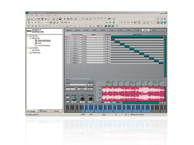 E-MU Emulator X3 Region Xplode can blow your beats apart.