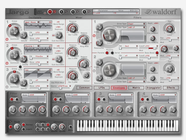 Waldorf Largo Largo is full of wavetable wizardry.