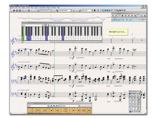 Avid Sibelius 6 blank