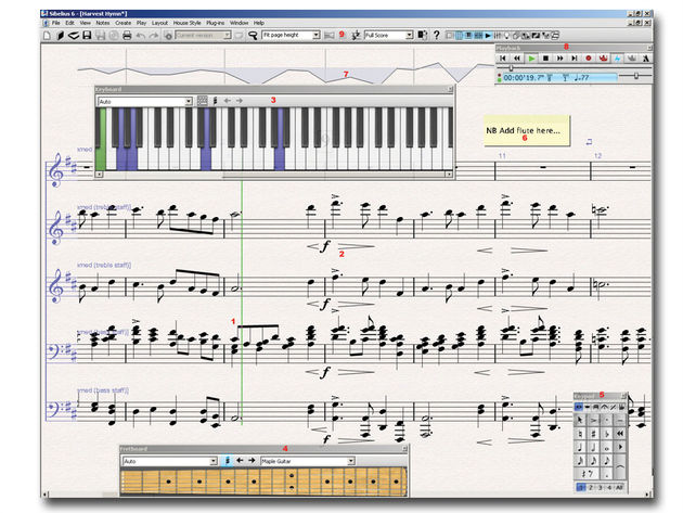 Avid Sibelius 6 blank