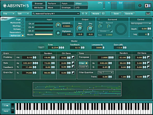 Absynth remains a sound designer's dream.