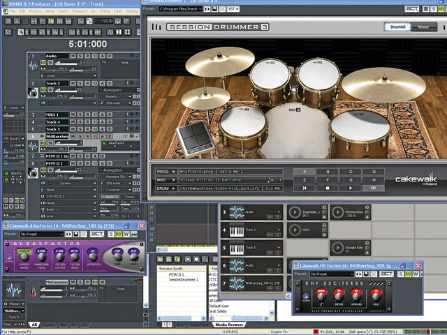 Sonar 8.5 contians a surprising number of new goodies.