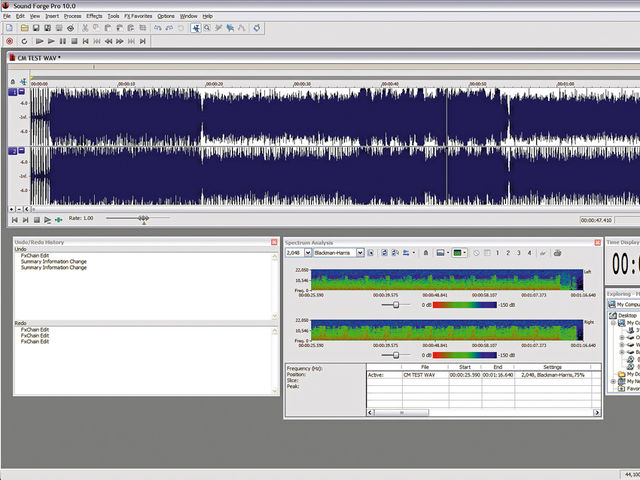 Sound Forge 10 retains the look and feel of its predecessor.