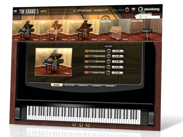 The Grand 3's tab-based interface keeps it clutter-free.
