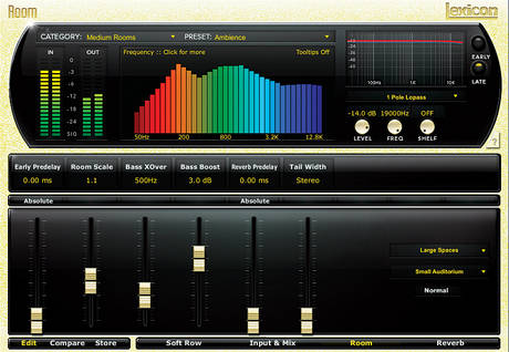 Lexicon native reverb plug-in bundle