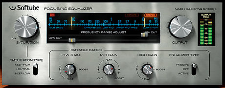 Softube focusing eq