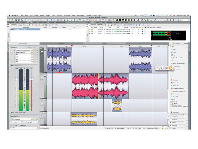 Unfortunately, those used to the plush look of Logic will find WaveLab visually unappealing.