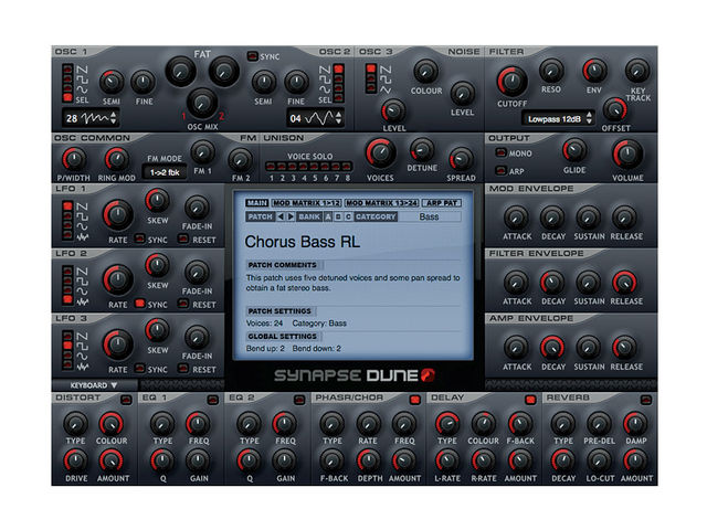 Despite its relatively basic looks, Dune packs a lot of power.