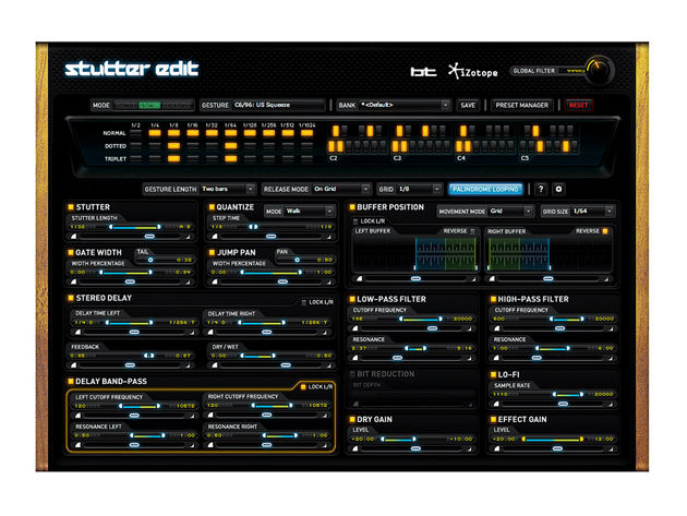 iZotope plug-ins