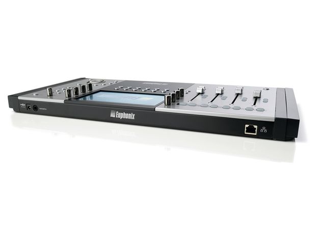 Unlike the majority of controllers, the MC Control connects via Ethernet.