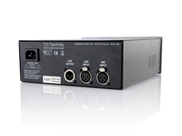 Universal Audio 710 That all looks pretty straightforward doesn't it?