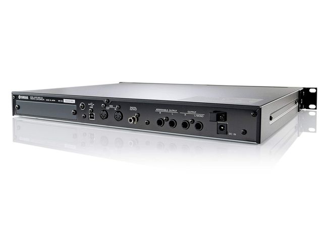Yamaha Motif-Rack XS The sampling option has been omitted from the Rack version of the Motif XS.