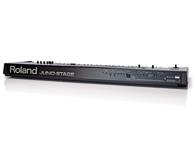 Roland Juno Stage The name's on the back, in case you forget it.