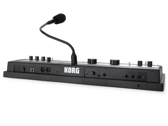 Korg microKorg XL Expect to be seeing the back of the XL on stages around the world.
