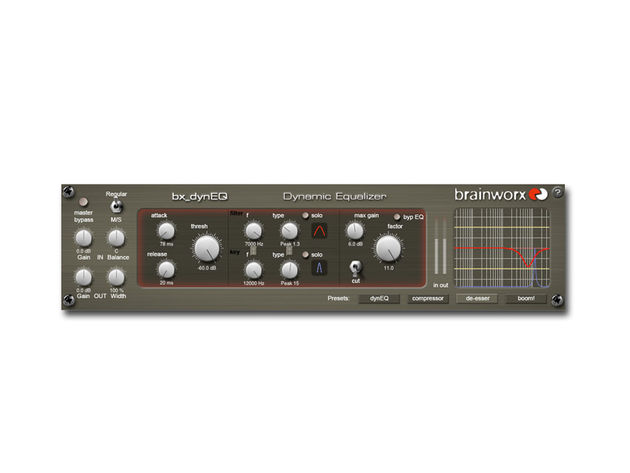 BrainWorx Dynamic EQ Plug-ins blank