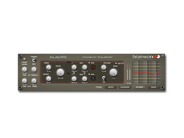 BrainWorx Dynamic EQ Plug-ins blank
