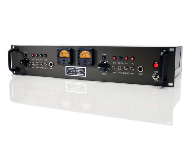 Arsenal R20 Mic Preamp The R20 looks like it's built to serve in a war zone.