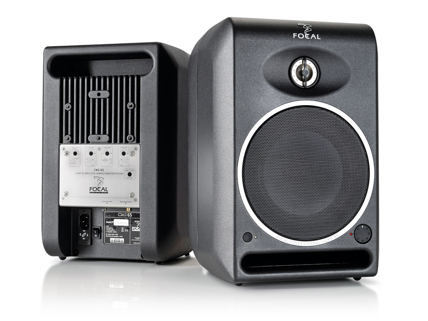 Removing the grilles improves the CMS65's sound.