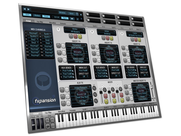 DCAM: Synth Squad's Fusor shell enables you to stack up the three synths.