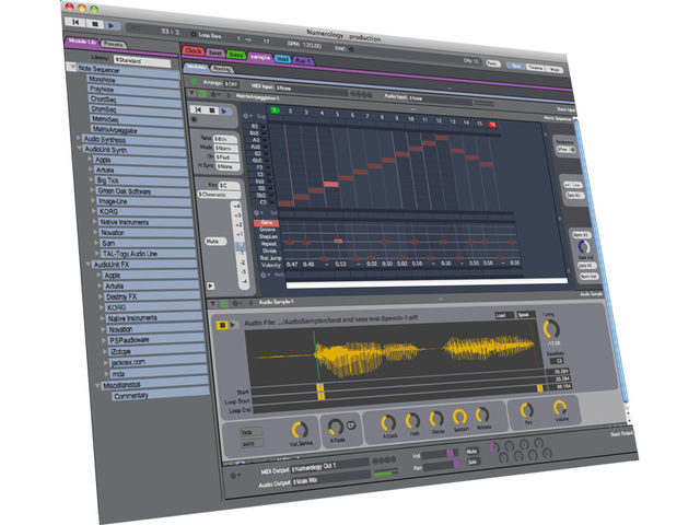 Numerology is Mac-only and can host AU effects and instruments.