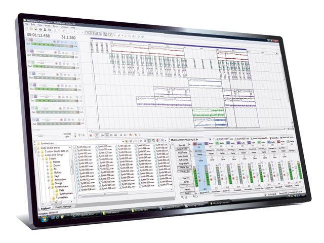 ACID's intuitive interface is one of its biggest selling points.