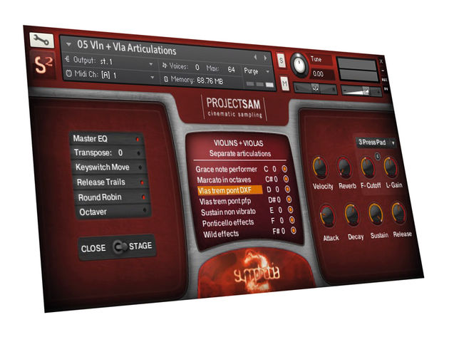 Another comprehensive and flexible sample library for the Symphobia range.