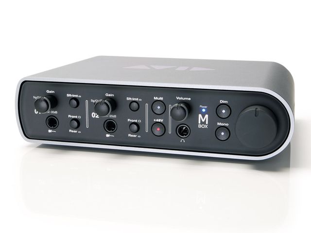 Avid Pro Tools Mbox Small, solid construction means that the Mbox is a highly portable bit of kit.
