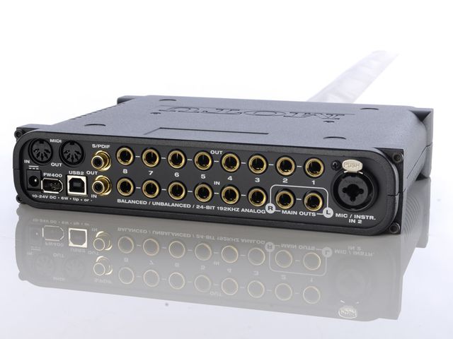 MOTU UltraLite Mk3 Hybrid A real one-stop solution for recording and live performance.