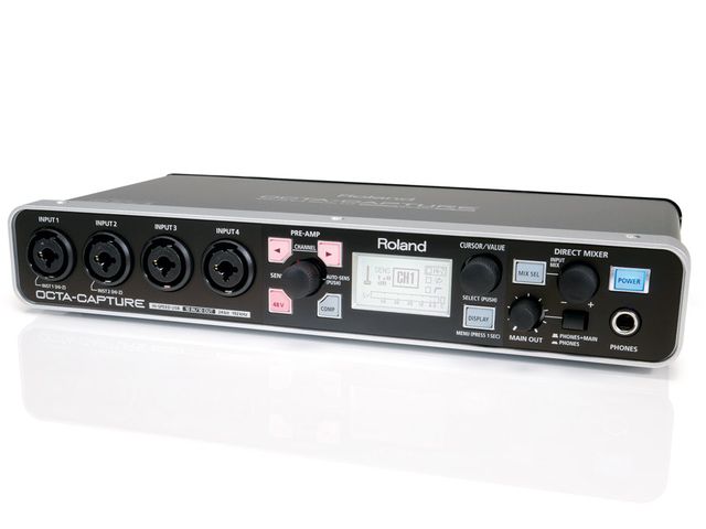 Roland Octa-Capture A well designed and impressively appointed interface.