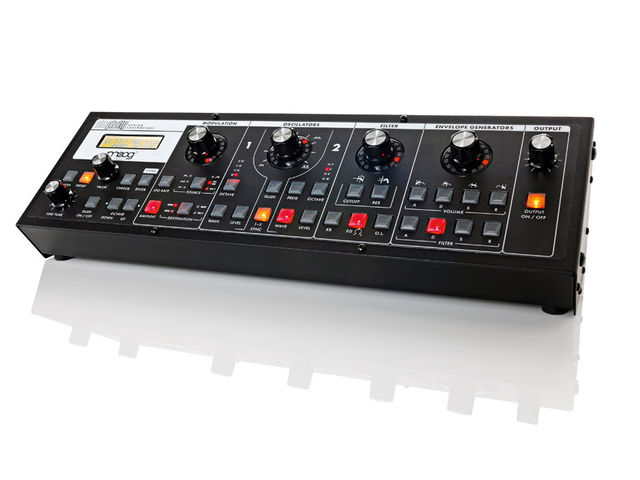 Moog Slim Phatty Thanks to the edit screen configuring the arpeggiator is easier than ever.
