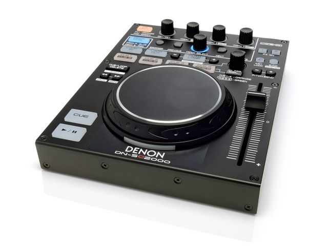 Colour coding of the backlit buttons helps navigation between the two decks and two FX units.