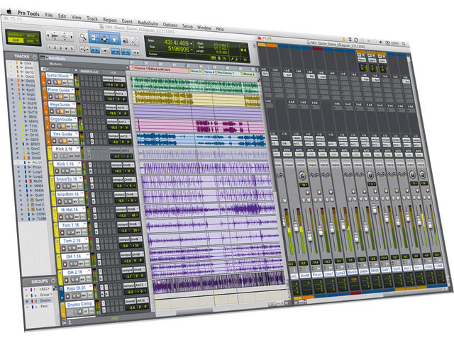Apart from GUI improvements, Pro Tools' layout hasn't strayed far from the first version.