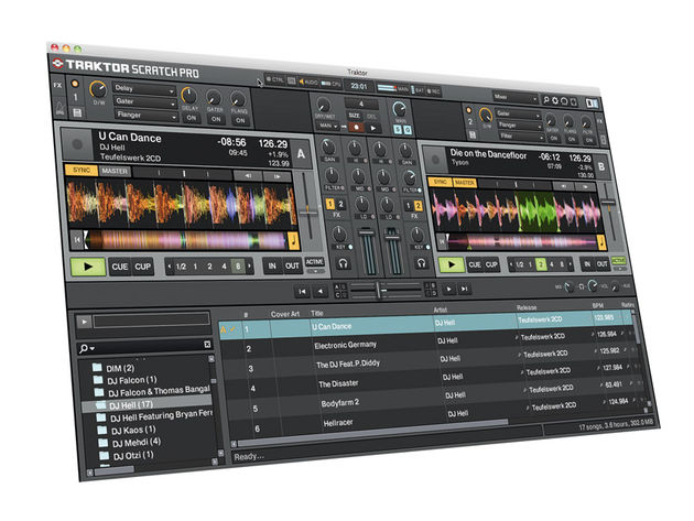 Coloured waveforms help you match kicks and snares visually.