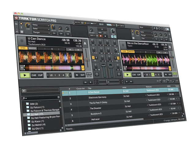 Coloured waveforms help you match kicks and snares visually.