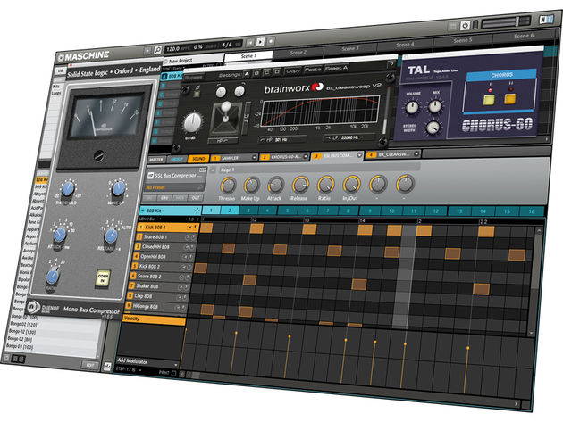 NI Maschine 1.6 Some of the parameter names can be confusing, but they're a quick and easy way of accessing things.
