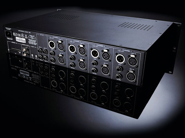 Universal Audio 4-710d The inputs deliver a pleasingly clean signal.