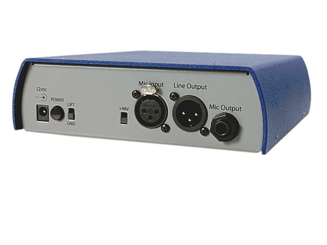 Rupert Neve Designs Portico 5017 This pre can even be run off a car battery.