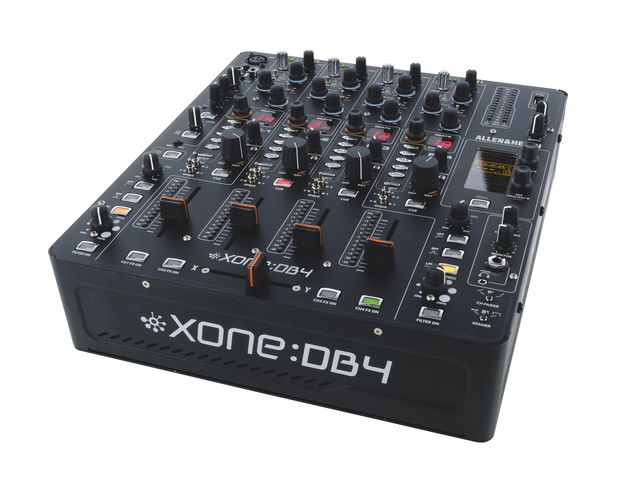 Allen & Heath Xone:DB4 Limitless on-board effects provide masses of potential.