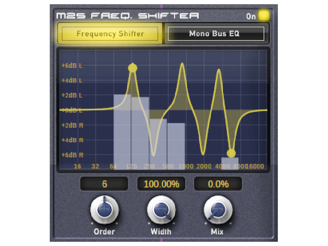 Vengeance Mastering Suite: Stereo Bundle The frequency shifter is one of the bundle's most original features.