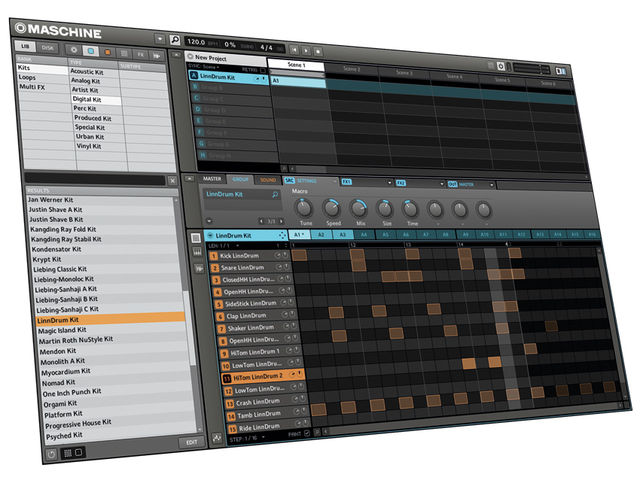 Maschine Drum is one of Kontakt's beat-based libraries.